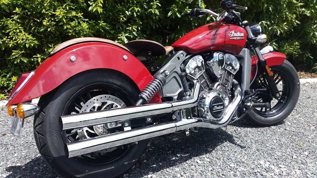 Samson Exhaust Indian Scout