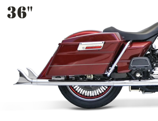 Samson Cholo Fishtails for Touring 36" Chrome