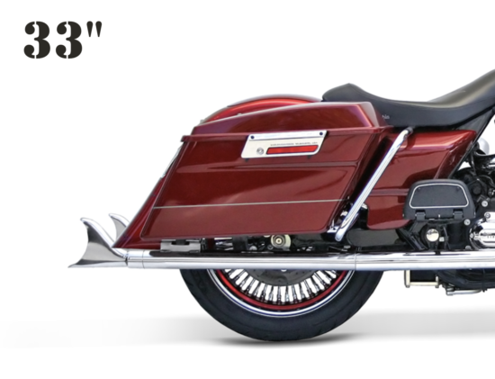 Samson Cholo Fishtails For Touring 33" Chrome